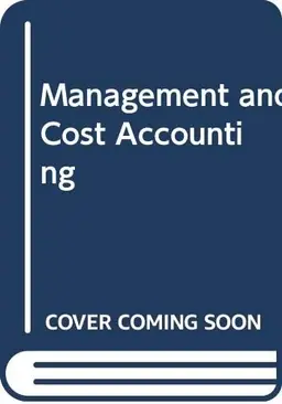 Management and cost accounting - Begagnad bok